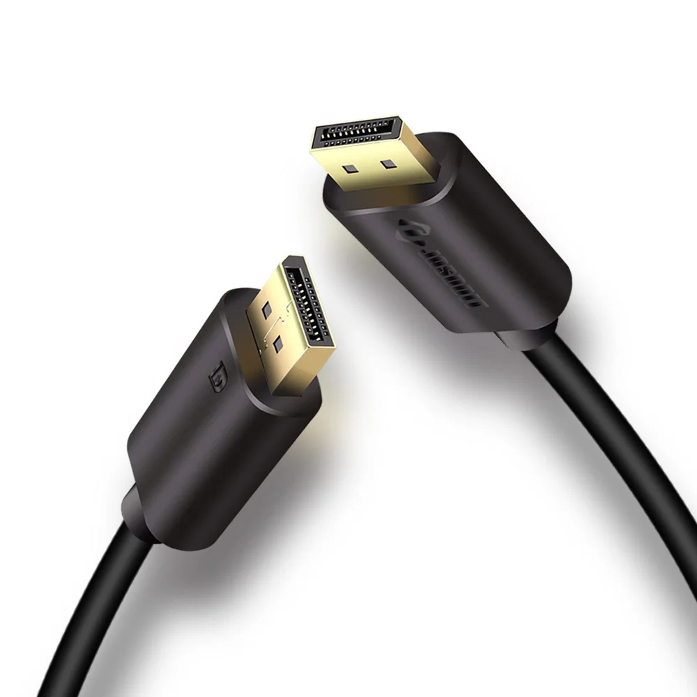 Дисплей порт кабель DP к 1 2 v Золотой 4K для ПК ноутбука HDTV проектор адаптер портов