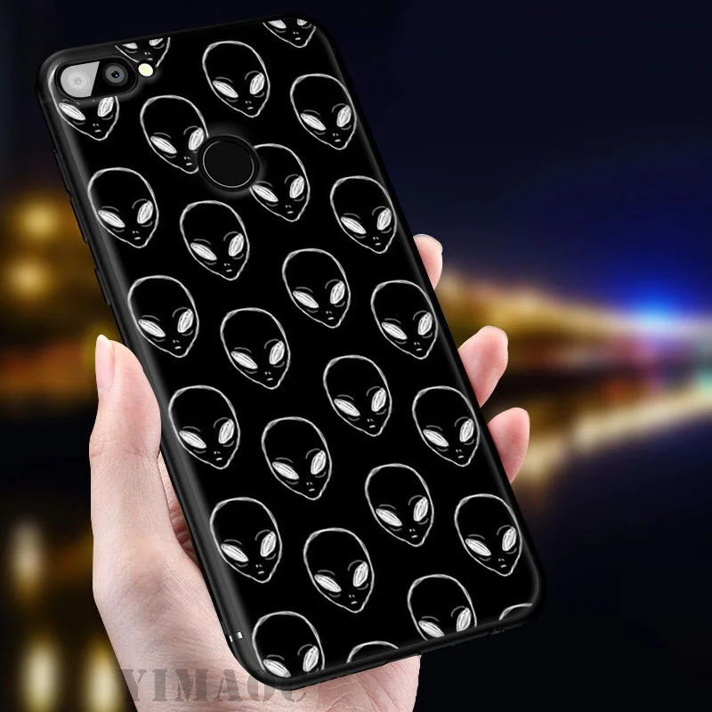 YIMAOC чужой считаем НЛО мягкий чехол для huawei Honor вид 20 10 8X8 8C 6A 7A 7X 7C Lite рro Y9 Y7 Y6 Prime 2018