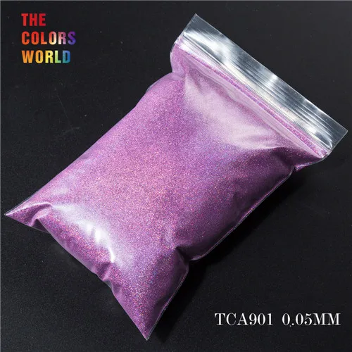 TCA901 50g TCT-069 24 лучших 0,05 мм Размер голографический цвет маленький размер блестящий порошок для ногтей, Татто художественное украшение DIY Макияж краски - Цвет: TCA901 50g
