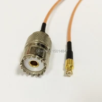 new uhf female jack connector switch mcx male plug convertor rg316 wholesale fast ship 15cm 6 adapter