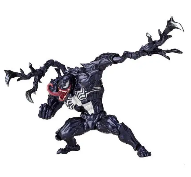 18 см с героями комиксов Марвел, футболка «Супермен», «Человек-паук» Venom фигурки океан зал Yamaguchi № 003 кукла, игрушка из ПВХ для Collectiable Подарки Игрушка
