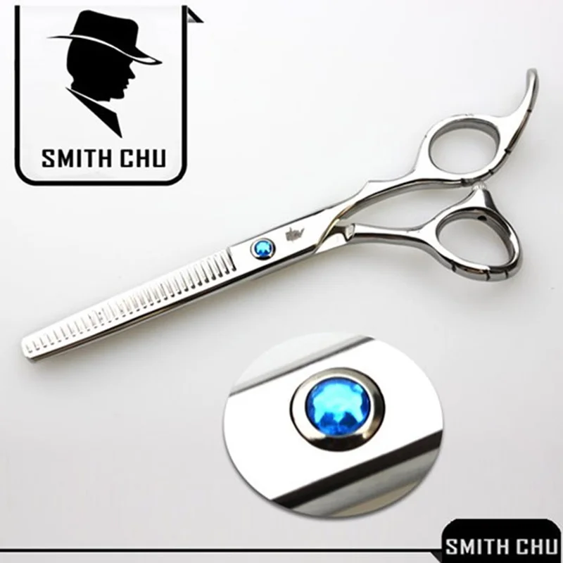 Парикмахерский салон профессиональные ножницы для филировки 6 0 дюйма Smith Chu JP440C |