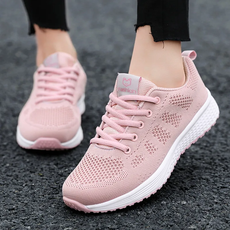 Женские кроссовки для бега дышащая обувь прогулок женские спортивные туфли |