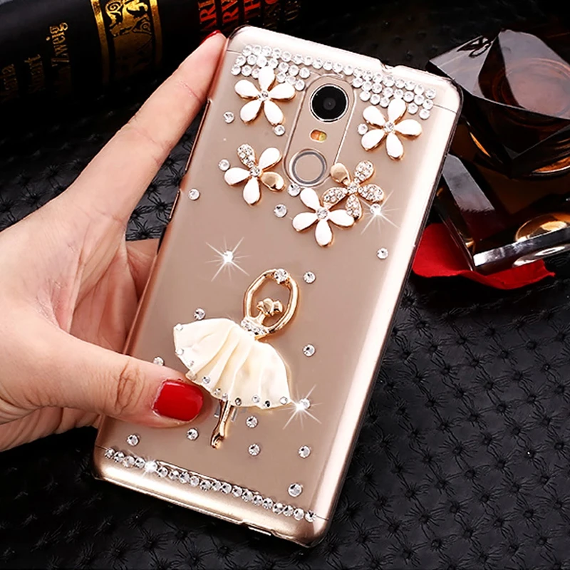 Черный розовый белый модный прозрачный жесткий пластиковый чехол для балетной