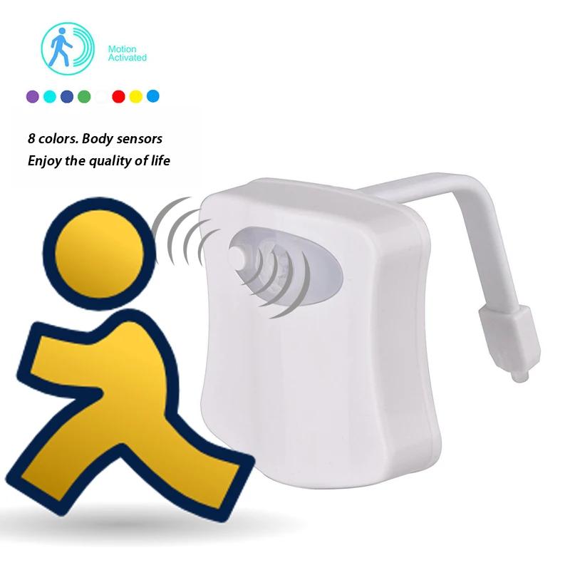 Умный ночной Светильник Z90LED для ванной комнаты туалета с датчиком