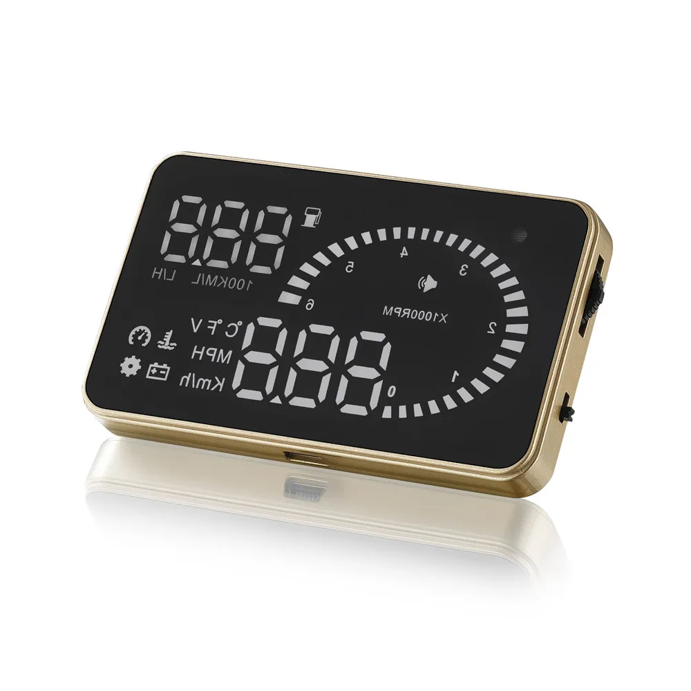 X6 лобовое стекло проектор аксессуары Hud Дисплей вверх OBD2 Цифровой Автомобильный