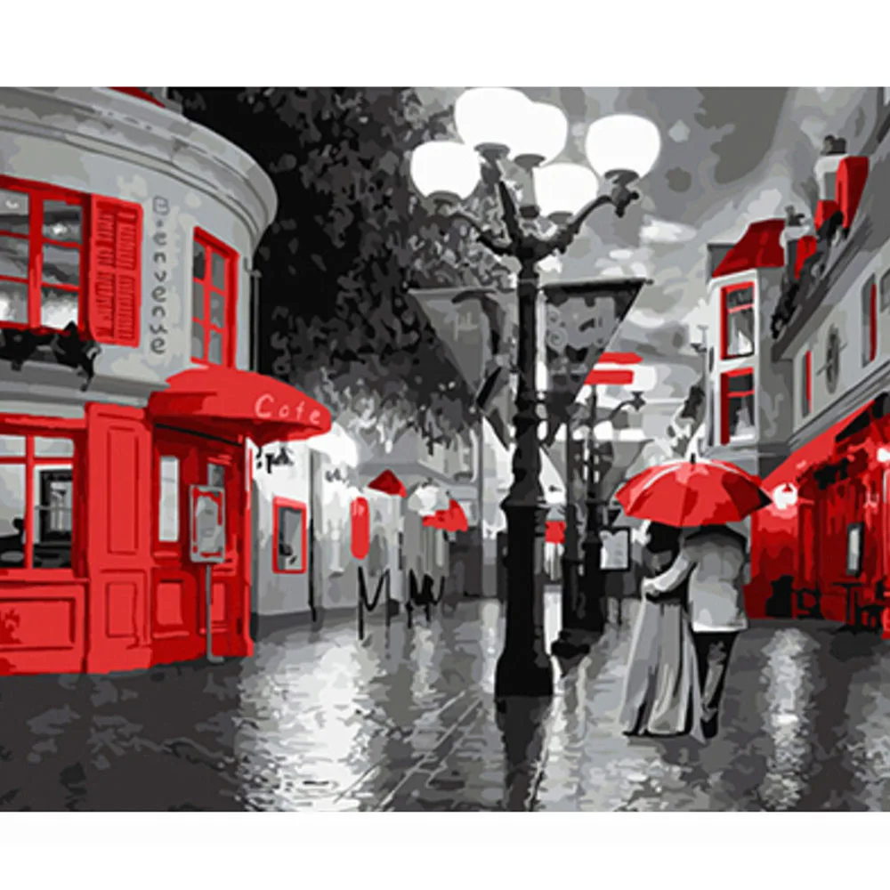 Numbered Paintings23 Пейзаж DIY краски по номерам Pintura por Numero картины по номерам Pintar por Numeros Pintura Numerada - Цвет: Numbered Paintings23