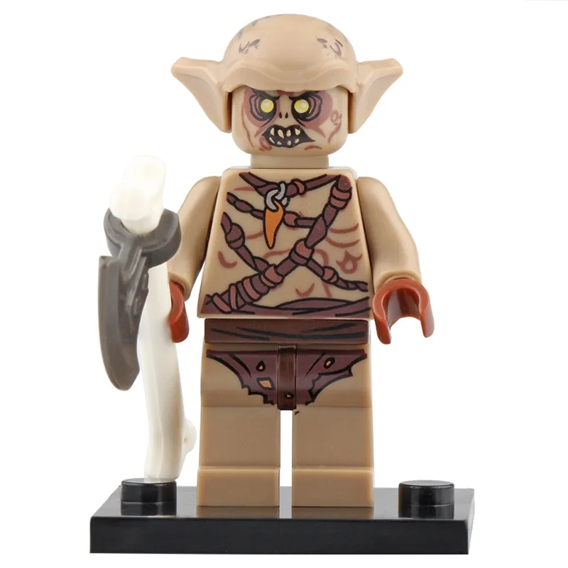 Legoed Властелин колец строительные блоки фигурки Фили железный фут даин гоблин