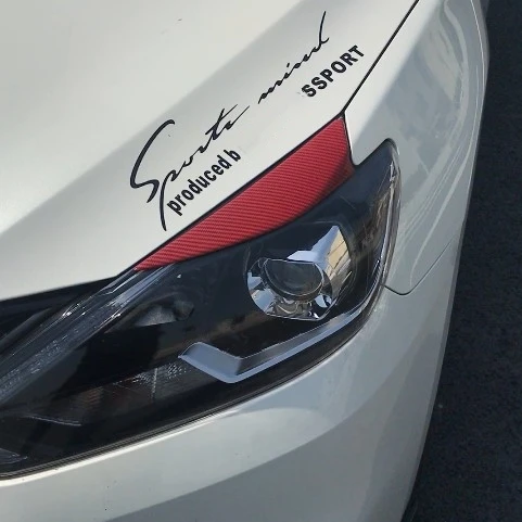 Светодиодный светильник s для бровей декоративный аксессуары автомобилей Nissan