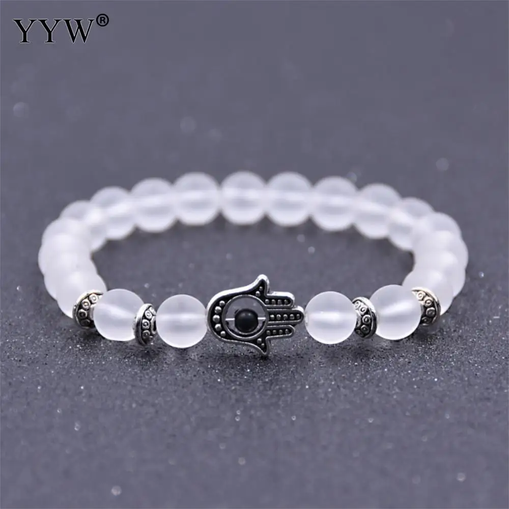 YYW Pulseira Masculina браслет Хамса Бусы Браслеты для женщин мужчин ювелирные изделия