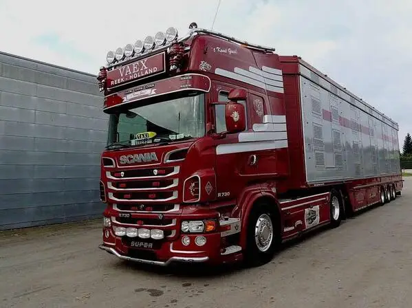 Корпус крыши для грузовика со стандартным прицепом 1/14 ACTROS V8 SCANIAA R730 R470 R620|Детали и
