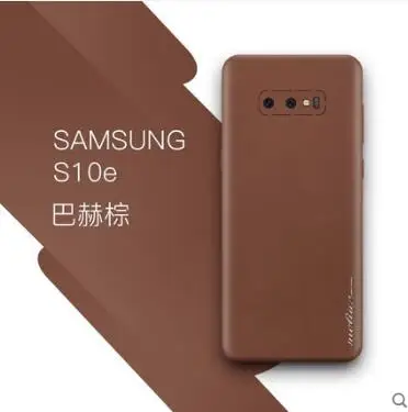 samsung s10e Для samsung galaxy s10 plus, чехол из натуральной кожи, наклейка, 360 градусов, кожаный чехол для телефона, для samsung galaxy s10 s10e, чехол - Цвет: samsung s10e