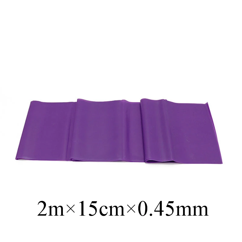 purple 2 Для тренажерного зала, для тренировок, для фитнеса, для упражнений, резинки, для йоги, эластичная лента, 150 см-200 см, тянущаяся веревка, петли, резиновые петли, для тренировок в тренажерном зале - Цвет: purple 2