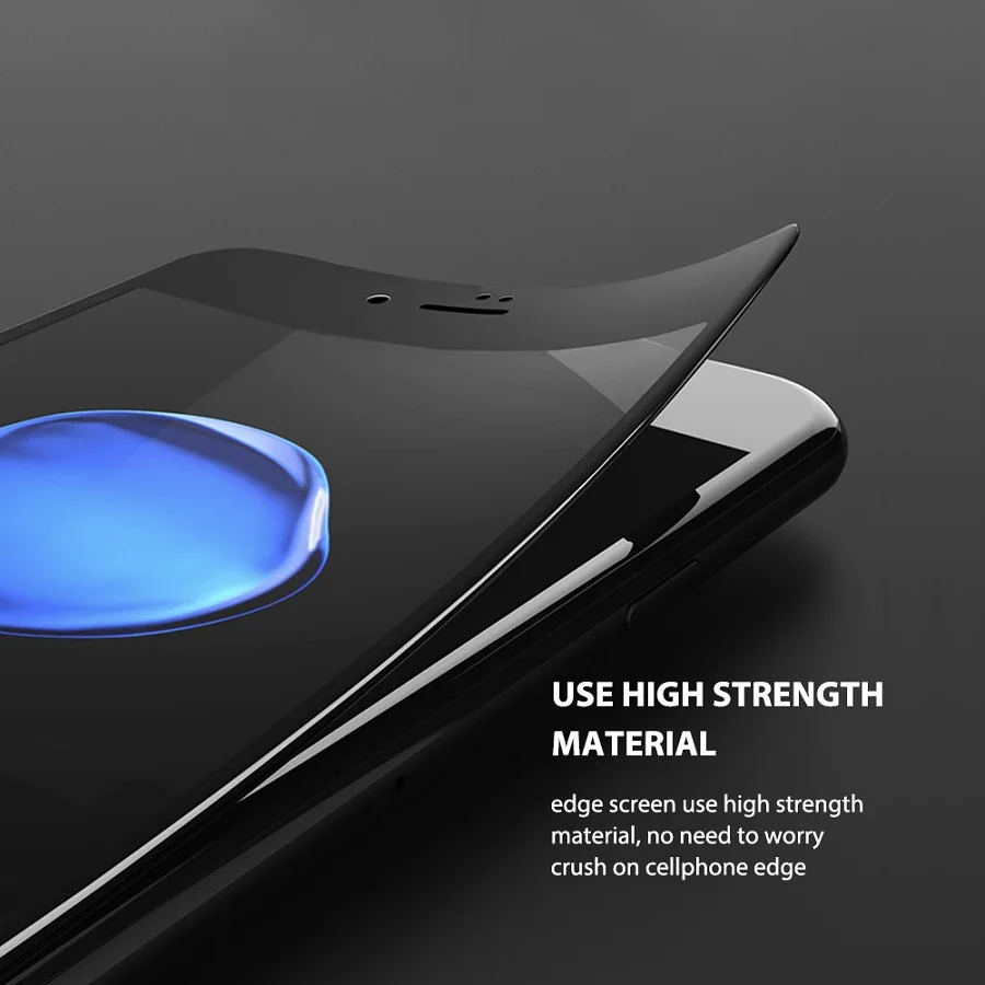 G. D. SMITH 3D мягкий край протектор экрана из закаленного стекла для Apple iPhone 7 8 Plus
