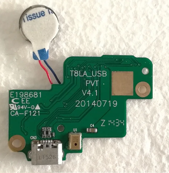 Для Lenovo S8-50 S8-50F Плата USB T8LA_USB зарядный порт | Мобильные телефоны и аксессуары