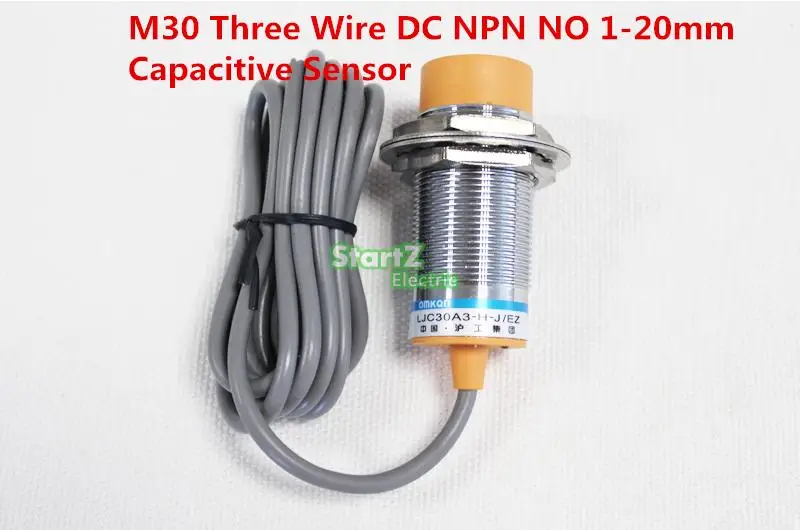 Емкостный датчик приближения M30 с тремя проводами DC NPN NO 1 20 мм для измерения