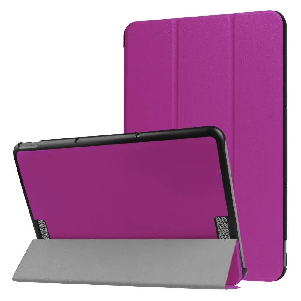 Чехол книжка из искусственной кожи для ASUS Transformer Book T101HA тонкий чехол подставка
