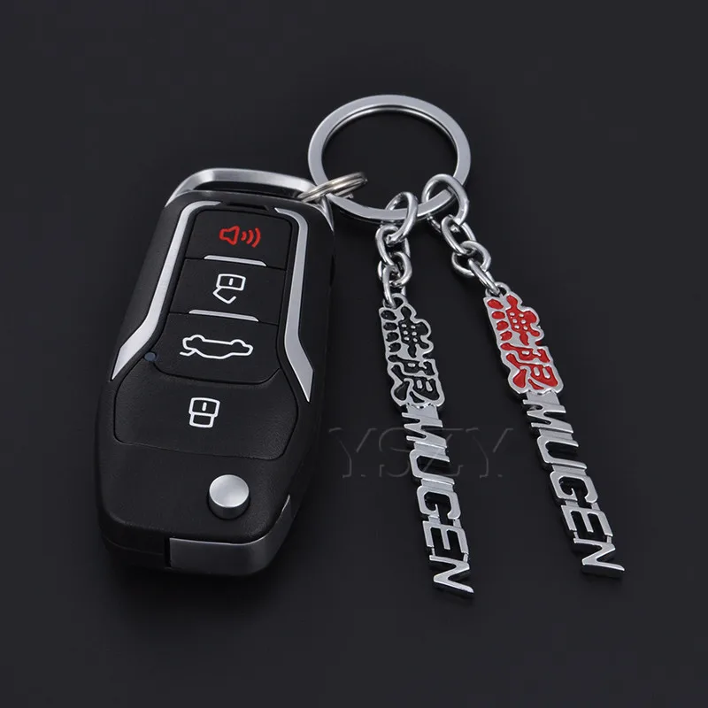 Модный автомобильный брелок для ключей Honda Mugen Civic City CRV подходит Accord Odyssey Hrv