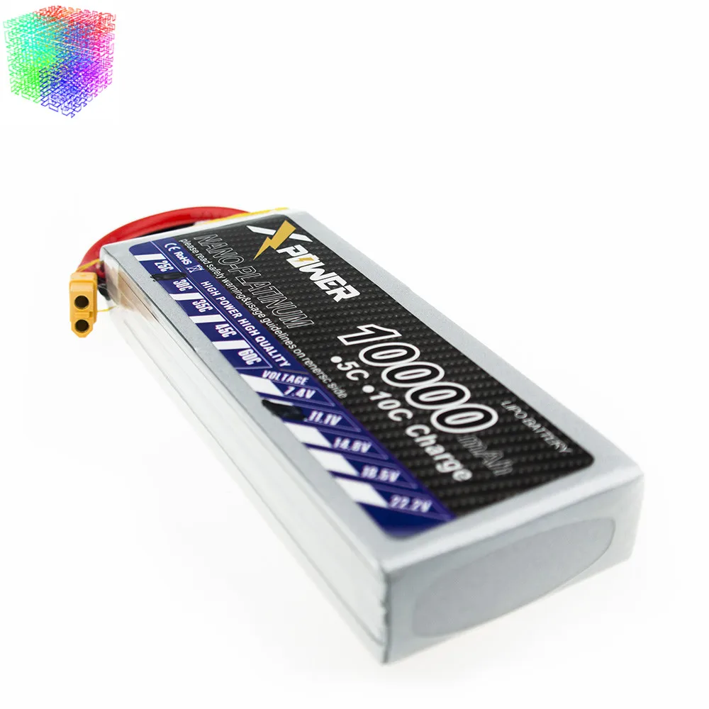 2 шт. 11 1 В 10000 мАч 3s lipo батарея 30C Xpower батареи XT60 / T /EC5 разъем для радиоуправляемого