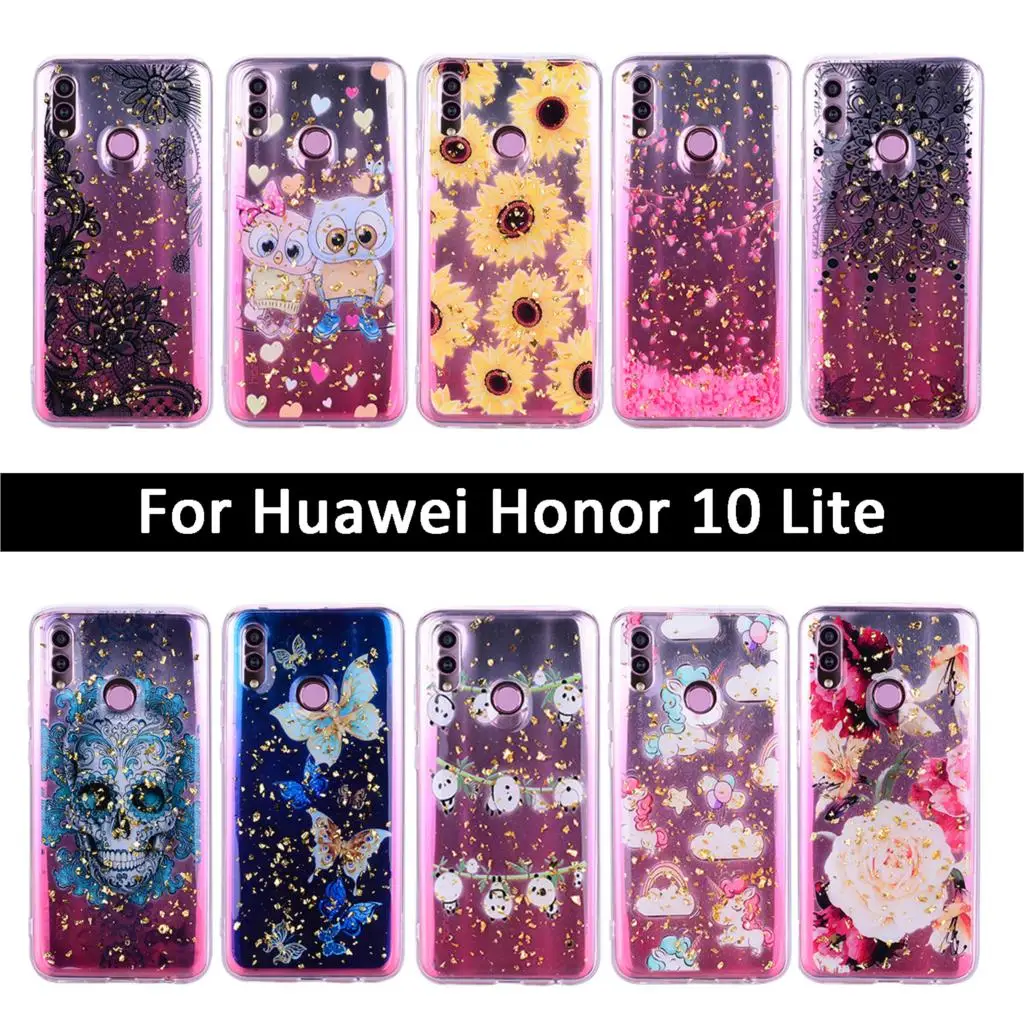 Чехол для Huawei Honor 10 Lite Мягкий ТПУ силиконовый бампер чехлы телефонов Honor10