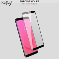 2pcs full cover screen protector for samsung galaxy j4 plus glass for samsung j4 plus tempered glass 9h premium cover sm j415fn