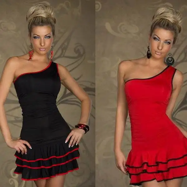 Горячая Распродажа Повседневное платье на одно плечо 3S2068 новый стиль модное