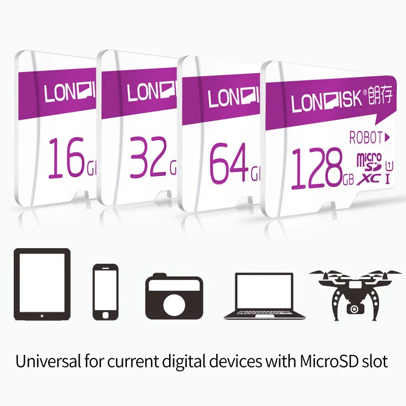 Londisk Micro SD карта 16 ГБ 32 64 128 256 Гб класс 10 UHS 1 для вождения и камеры наблюдения|micro sd card