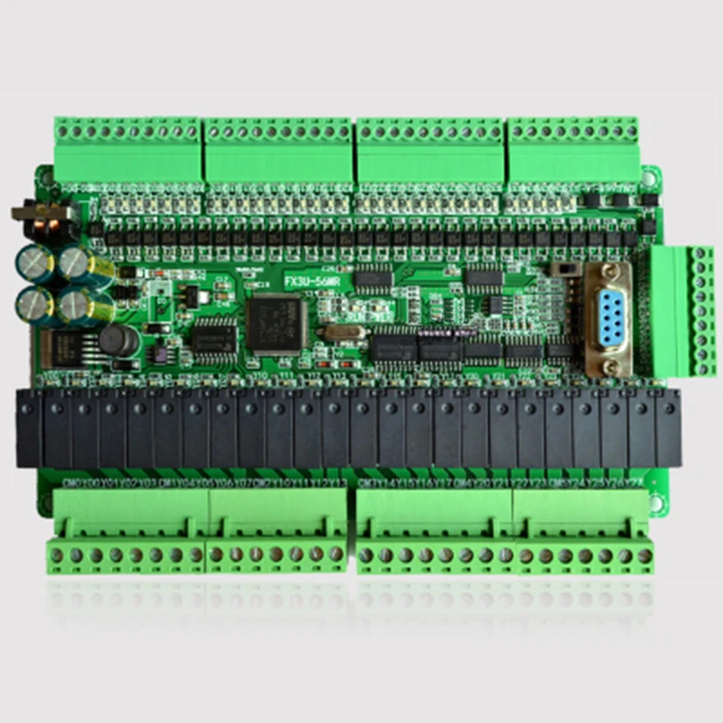 1 шт. Высокоскоростная Промышленная плата Plc управления FX3U 56MR/60MR 56MR поддержка Gx