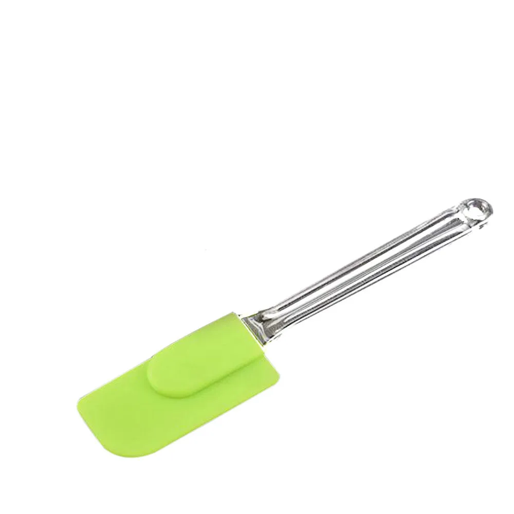Green Dropshipping 1Pc Pastry Tools Useful Multi-purpose Silicone Spatula Mixing Batter Scraper Cooking Cake Baking Kitchen Utensil - Цвет: Green
