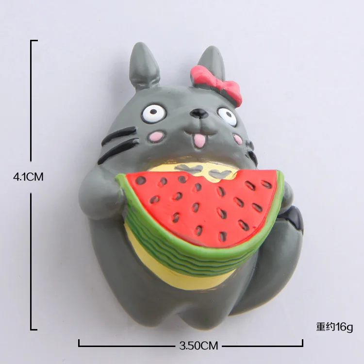 Холодильник Miyazaki Anime мой сосед тоторо (6 шт./лот)|totoro toys|fridge matfridge cooler |