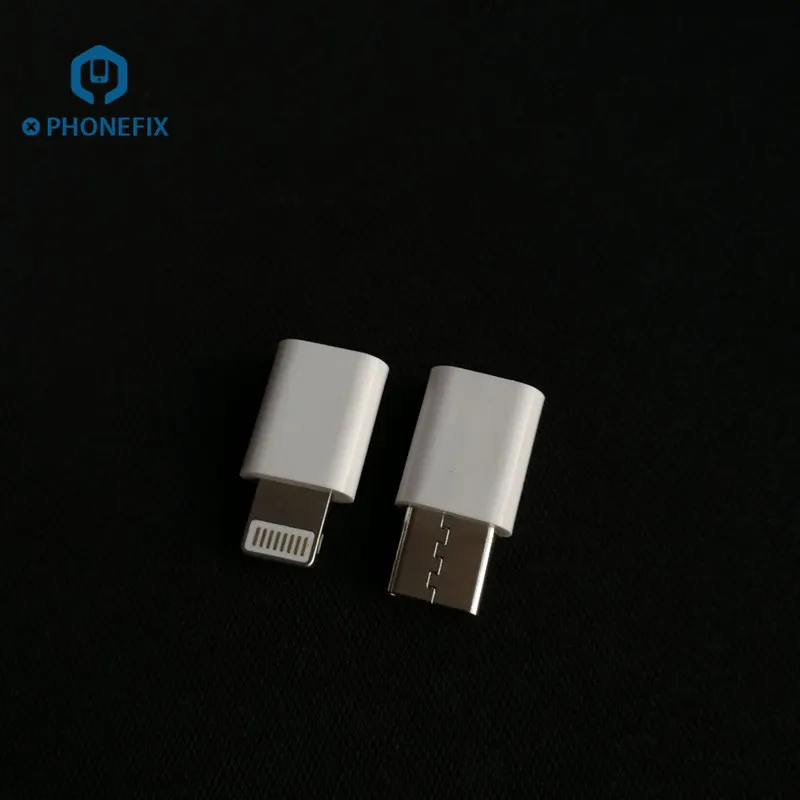 Конвертер для электронного зарядного устройства Android Micro USB для Apple Lightning type-C кабель для передачи данных адаптер для конвертера