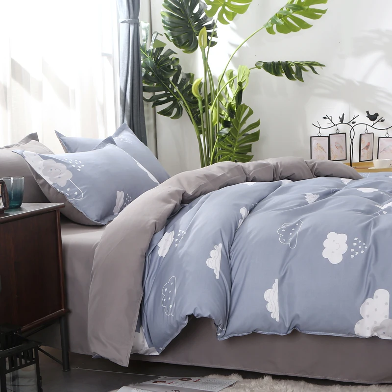 Комплект постельного белья из 2/4 предметов 140x200 x|king queen size|bedding twinduvet cover set |