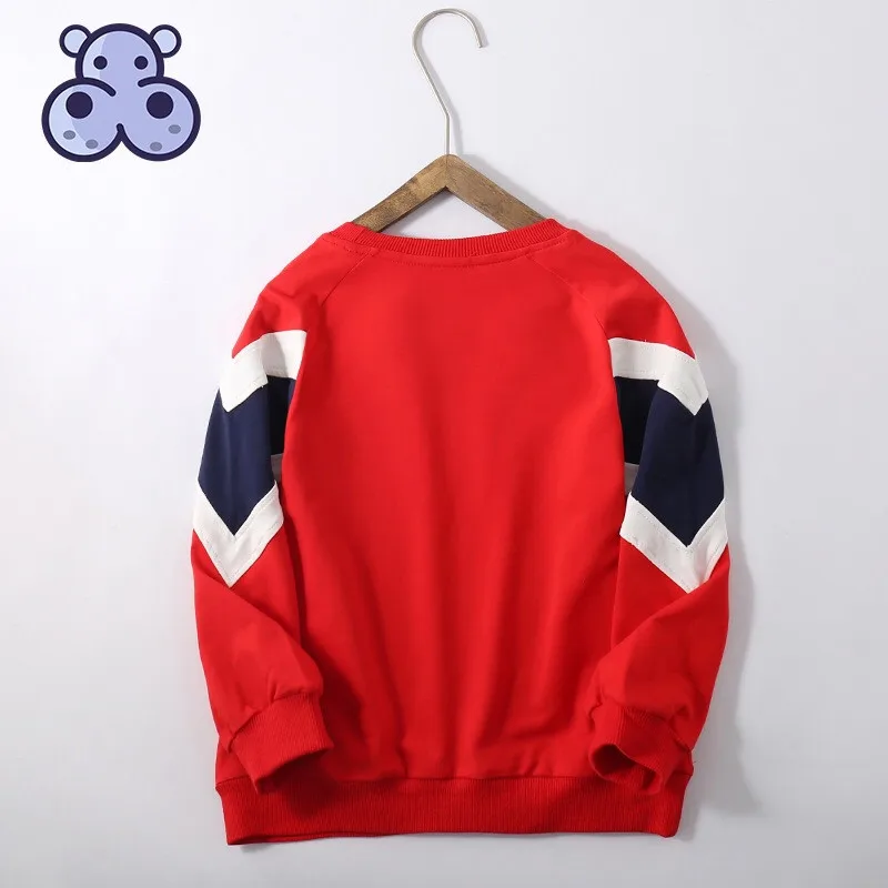 От 2 до 10 лет одежда для детей Корейская длинная футболка малышей спортивные