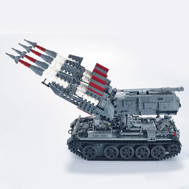 Моделирование современный военный SA-3 ракета T55 Танк moc батис строительные блоки