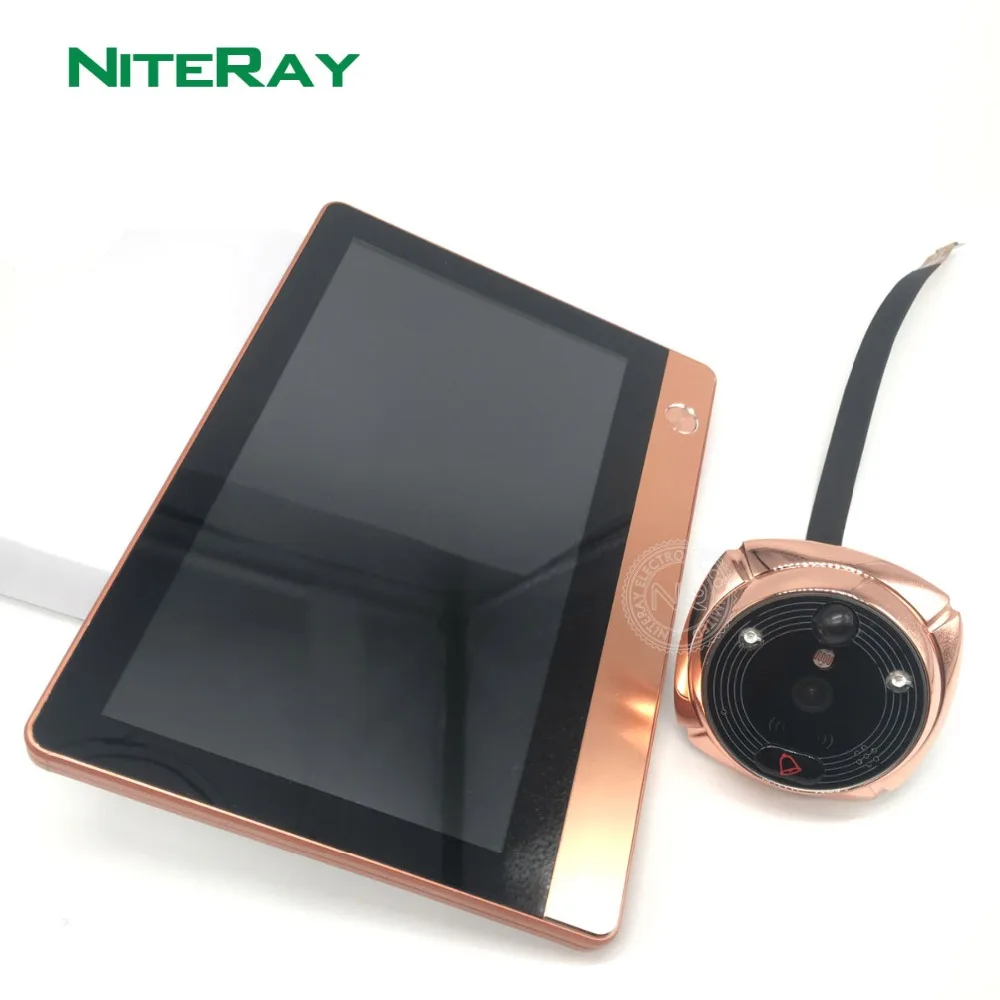 " TFT Wifi дверной звонок 1080p монитор дверной глазок зритель Кольцо Дверной звонок с камерой iHome 4