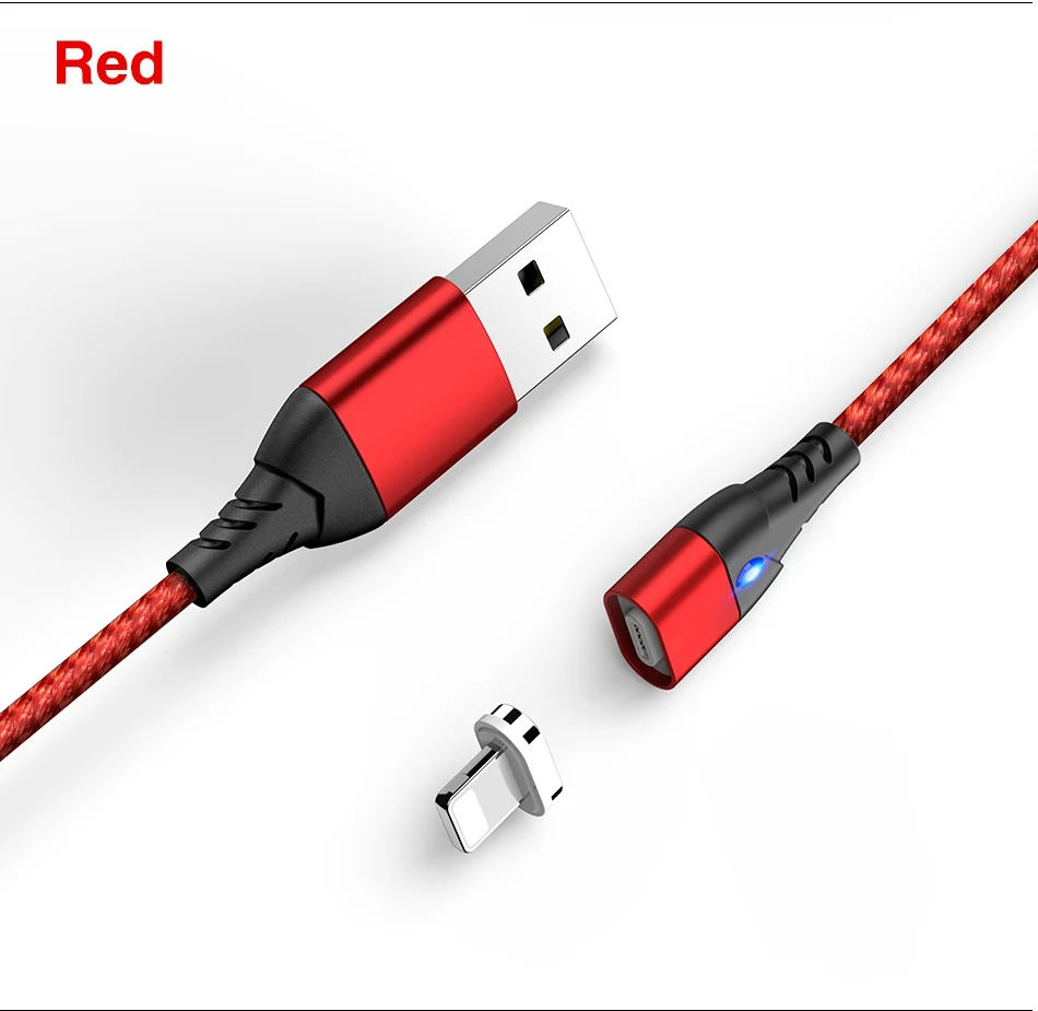 Магнитный кабель CASEIER для iPhone, samsung, huawei, Xiaomi, быстрый Micro usb кабель для зарядки, USB type-c кабели для зарядки iPhone 3A