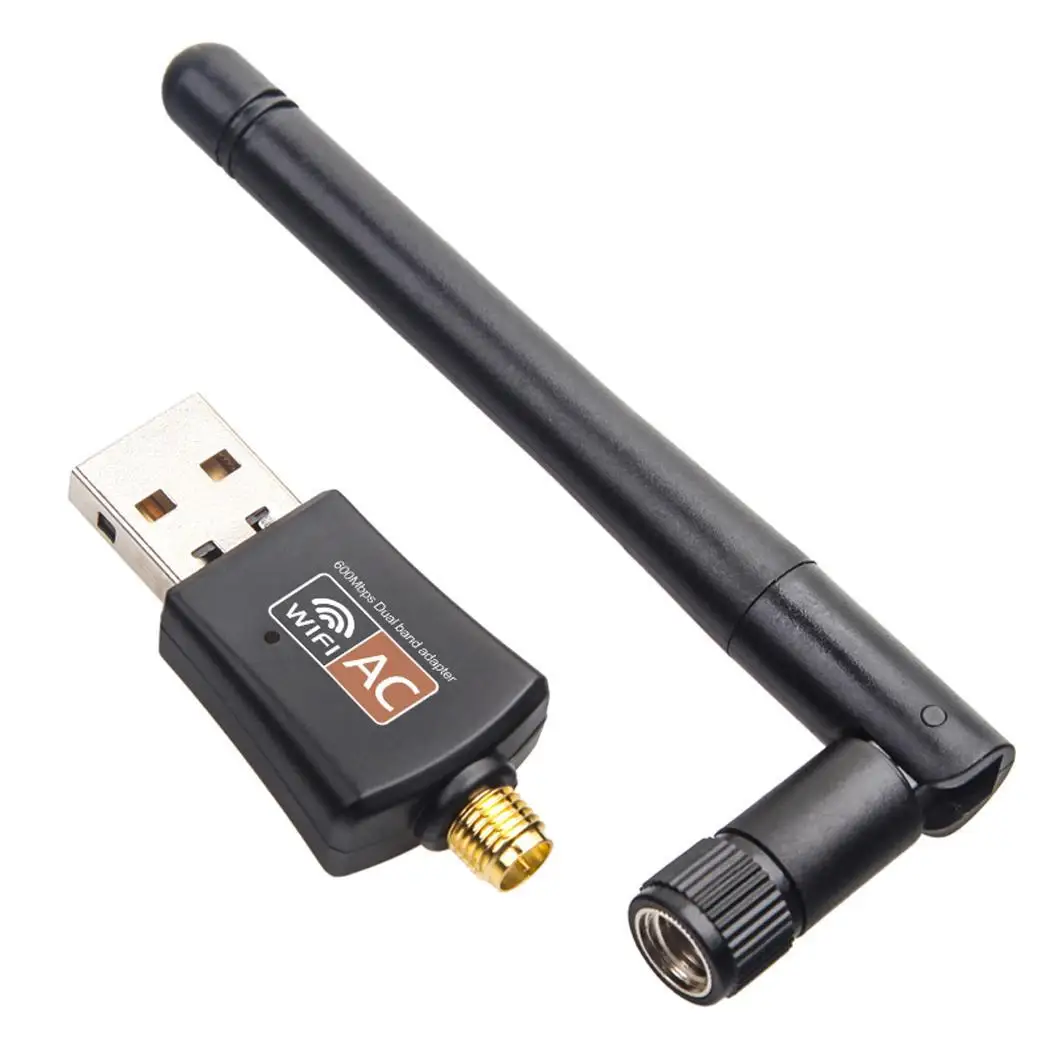 Мини двухдиапазонный USB беспроводной компьютер сетевая карта WiFi адаптер |