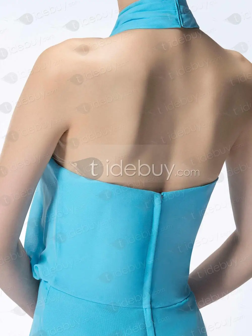 grils designer-Elegant Halter A-line Floor-length Bridesmaid Dress 10850329 | Свадьбы и торжества