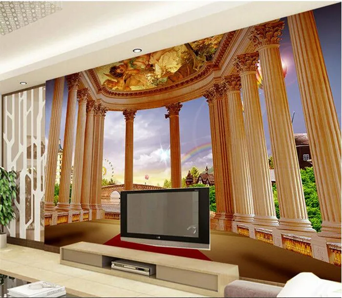 3D фрески на заказ обои для спальни гостиницы ресторана бара гостиной дивана