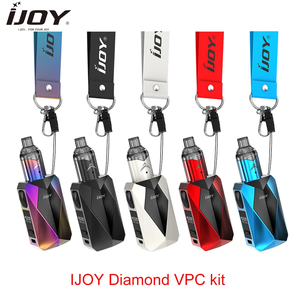 Stock shipping!!! Original IJOY Diamond VPC kit with 1400mAh built-in battery Ijoy pod mod 2ml unipod | Электроника