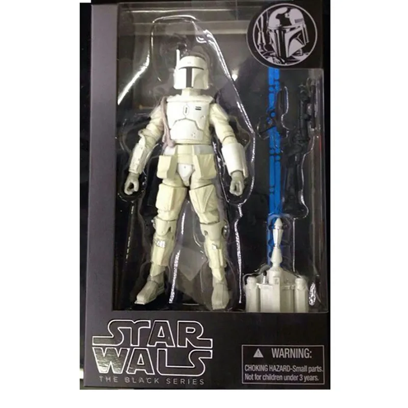 Звездные войны черная серия фигурка Дарт Мол Вейдер фигурка Phasma ПВХ фигурка Коллекционная модель игрушки 17 см