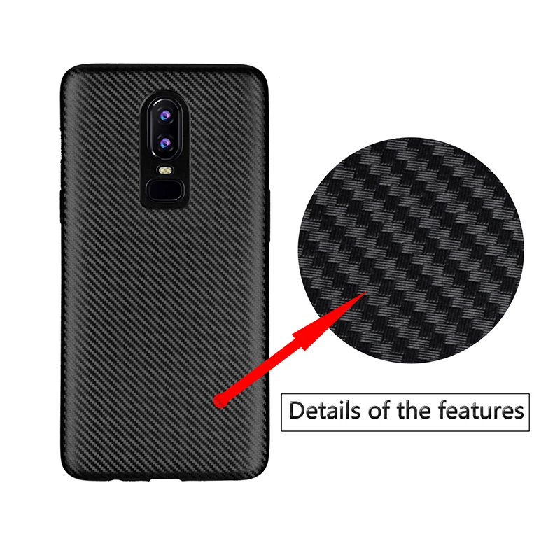 SemgCeKen чехол из углеродного волокна для oneplus 6 7 pro 7pro one plus ультра тонкий мягкий