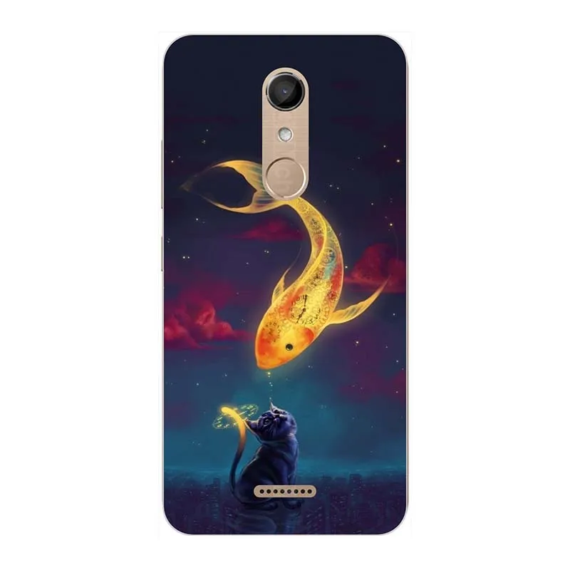 Модный чехол для Wiko U+ удобный телефонный футляр для Wiko U pulse Lite 5," Мягкий чехол из ТПУ чехлы для животных Coque Catoon funny HD Funda