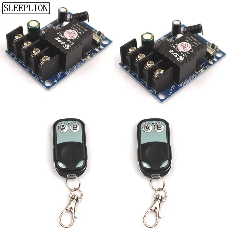 Sleeplion широкий Вольт 12 В 24 36 48 30A реле Smart Remote Управление выключатель света в на