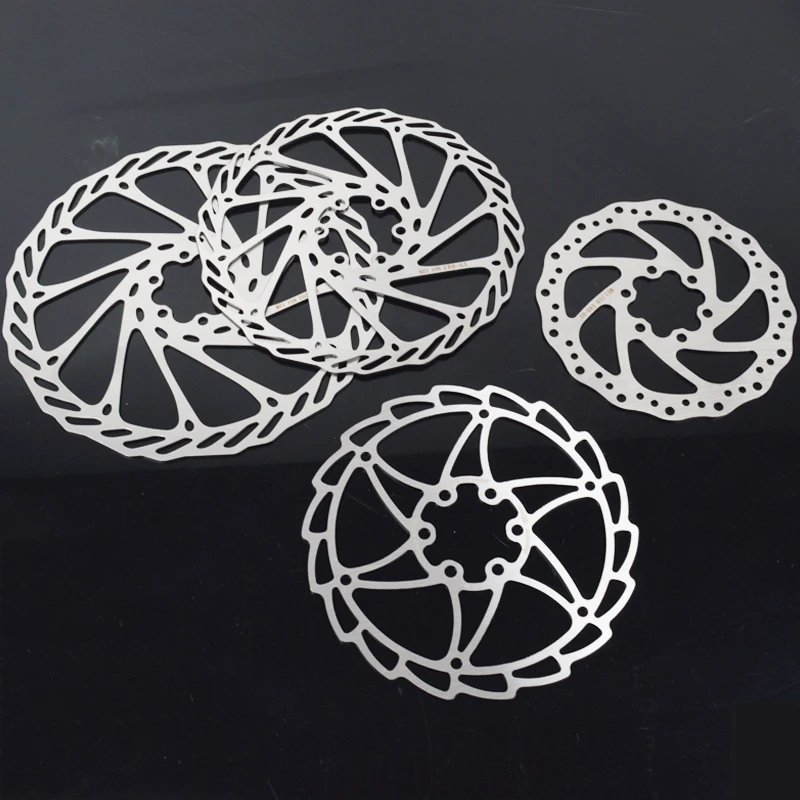 

MEIJUN 2pcs Stainless Steel G3 MTB Disc Brake Rotor 140mm 160mm 180mm 203mm Mountain Bike Cycling 6 Holes Rotor With Screws