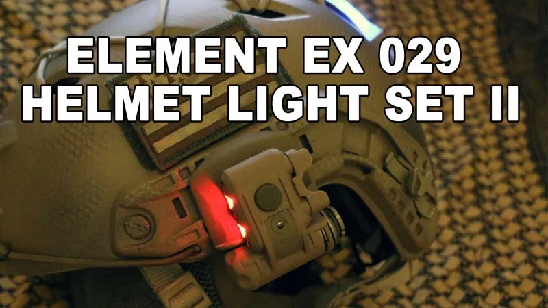 Element Airsoft Gen2 HL1 шлем Светильник ИК-вспышка светильник Красный Белый светодиодный тактический светильник Softair аксессуары для охоты EX029