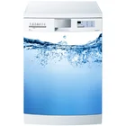 Оптовая продажа 3D полный воды посудомоечная машина холодильник замораживание Стикеры искусство дверь холодильника обои-покрытие Кухня стены Стикеры s