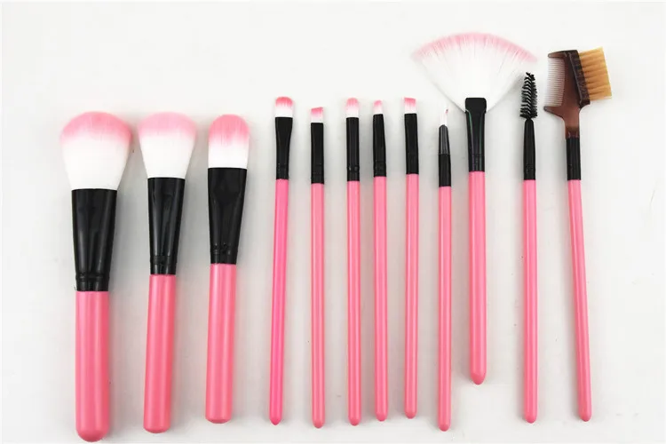 Набор кистей для макияжа из синтетического волокна 12 шт.|Наборы ручных