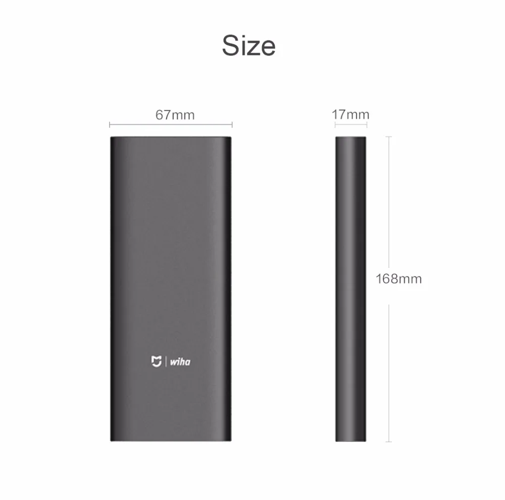Набор отверток Xiaomi Mijia Wiha 24 высокоточные магнитные биты ручка из алюминиевого сплава Антикоррозийные инструменты Wiha DIY