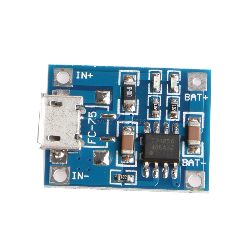 Новый 1A TP4056 литиевая батарея зарядное устройство Модуль для мини микро USB Прямая